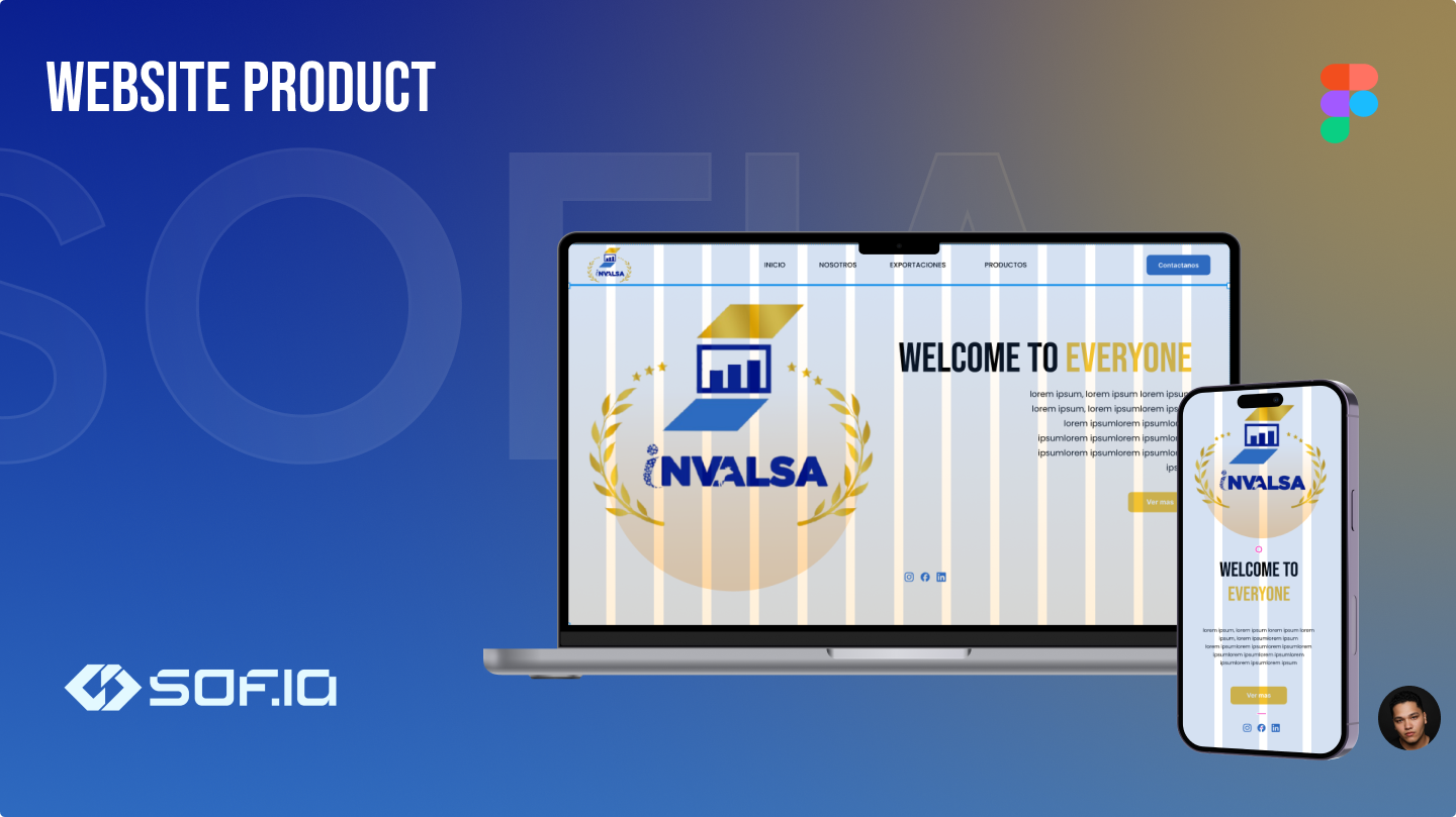 Diseño web para Inversiones del Valle